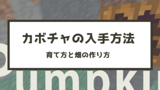 マイクラ カボチャの入手方法 育て方と畑の作り方 脱 初心者を目指すマインクラフト