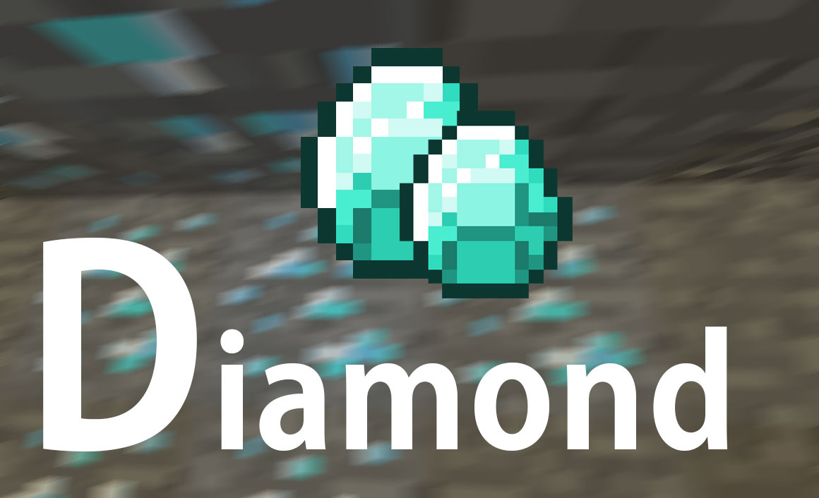 Minecraft ダイヤモンドの使い道は 効率的に手に入れる方法など3つを