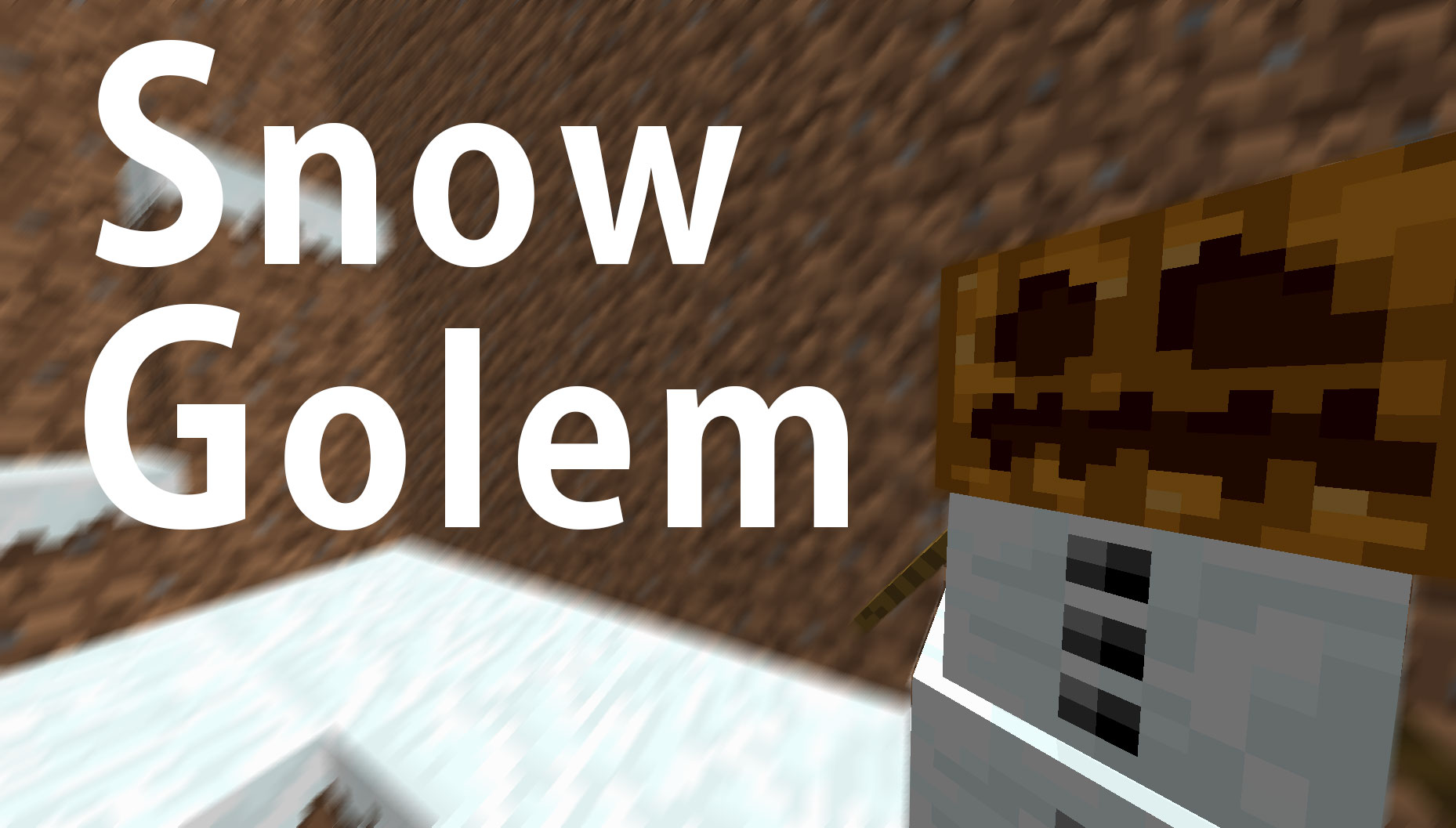 Minecraft スノーゴーレムの作り方を解説 雪が出ない原因と雪製造機