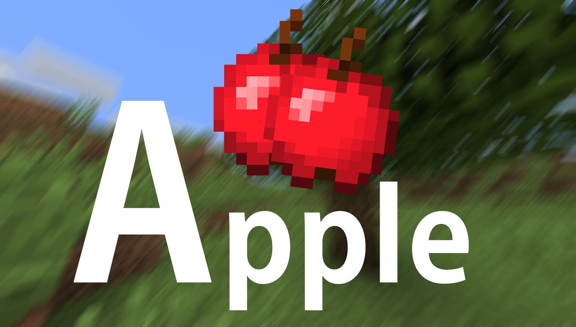 マイクラ りんごの入手方法は リンゴの効率の良い取り方と使い道 脱 初心者を目指すマインクラフト