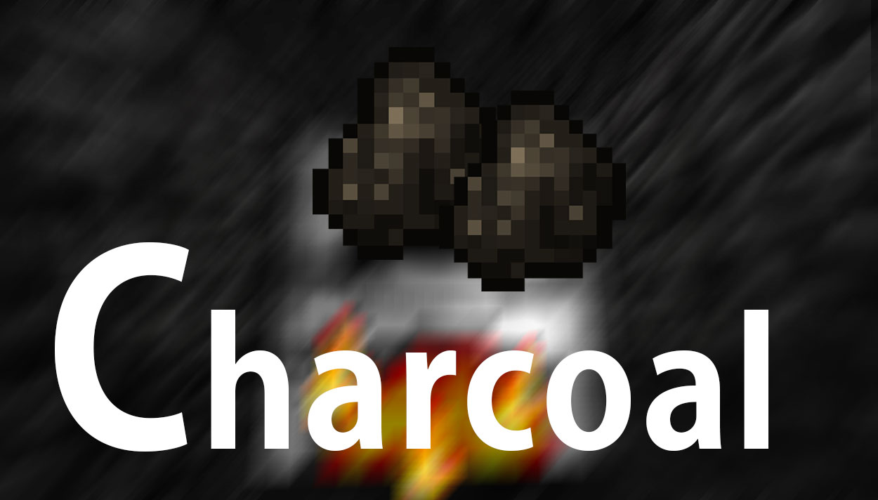 Minecraft 木炭の作り方 使い道2つと石炭との違い 脱 初心者を目指すマインクラフト