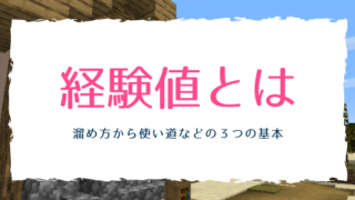 エンチャント 脱 初心者を目指すマインクラフト